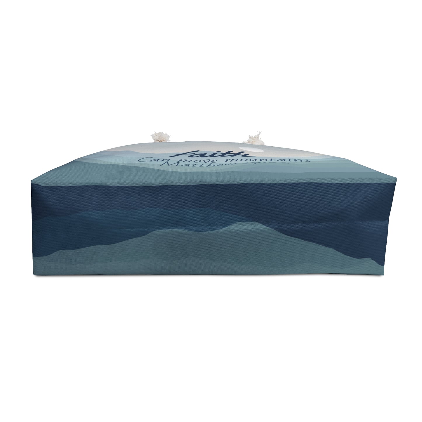 Faith Can Move Mountains Weekender Bag
