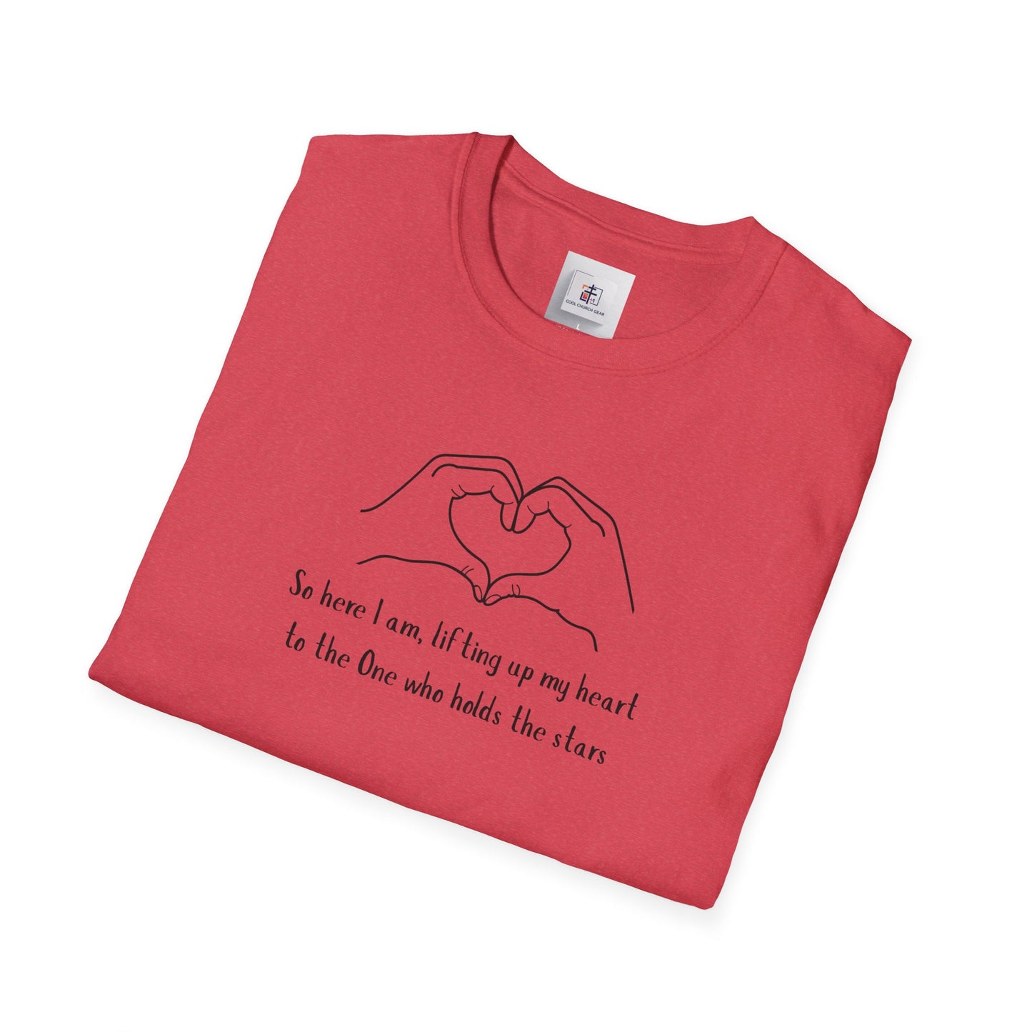Heartfelt Unisex Softstyle T-Shirt – Inspirational Quote for Everyday Wear