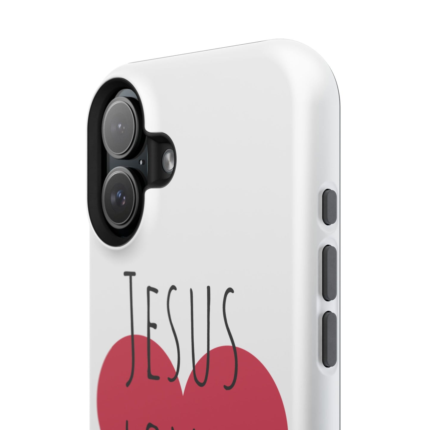 Jesus Love's You Impact-Resistant Phone Case | Durable Christian Accessories | Gift for Believers | Unique Faith-Based Tech Cover