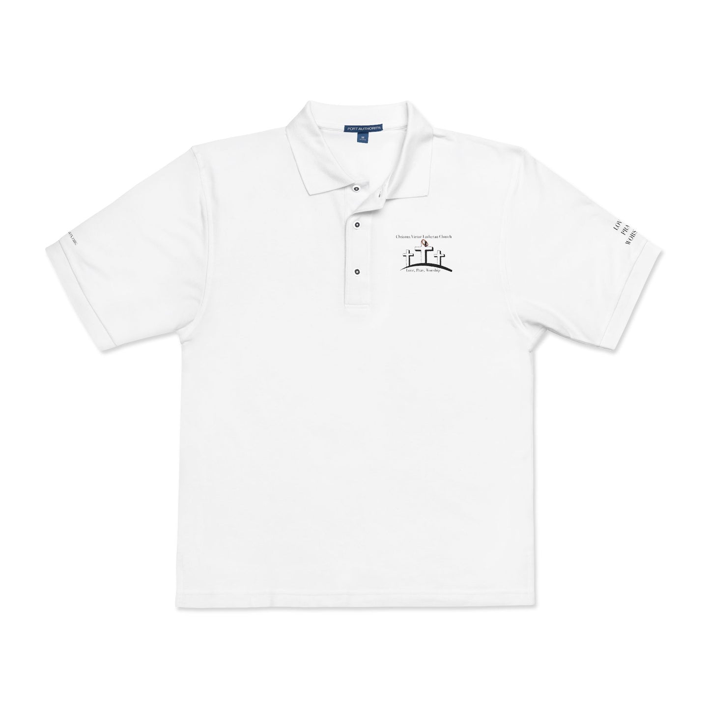 Embroidered Unisex Polo Shirt - Stylish Casual Wear for Everyday Comfort
