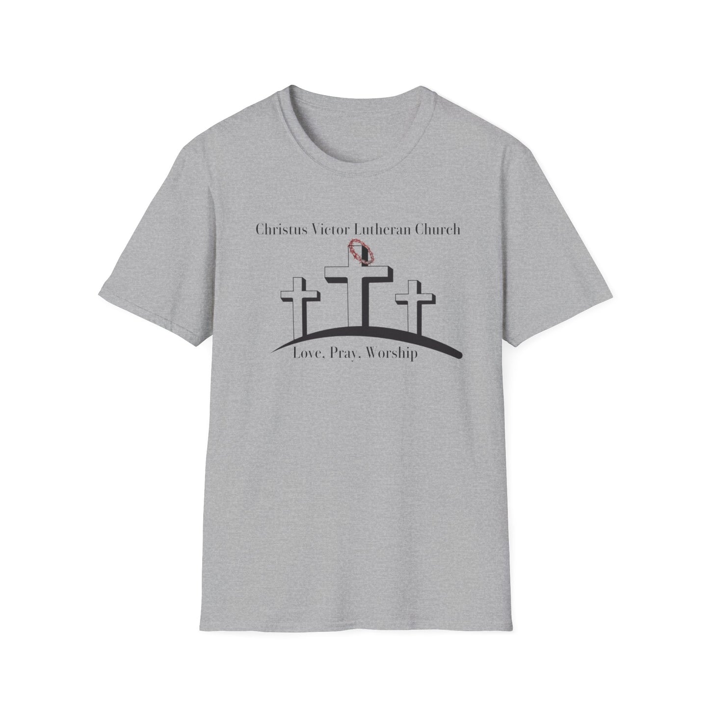 Faith-Inspired Unisex T-Shirt - Celebrate Worship, Casual Christian Apparel, Gift for Believers, Church Events, Everyday Wear