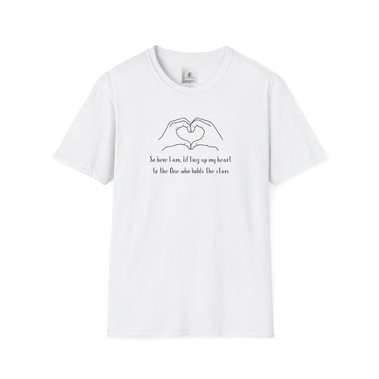 Heartfelt Unisex Softstyle T-Shirt – Inspirational Quote for Everyday Wear