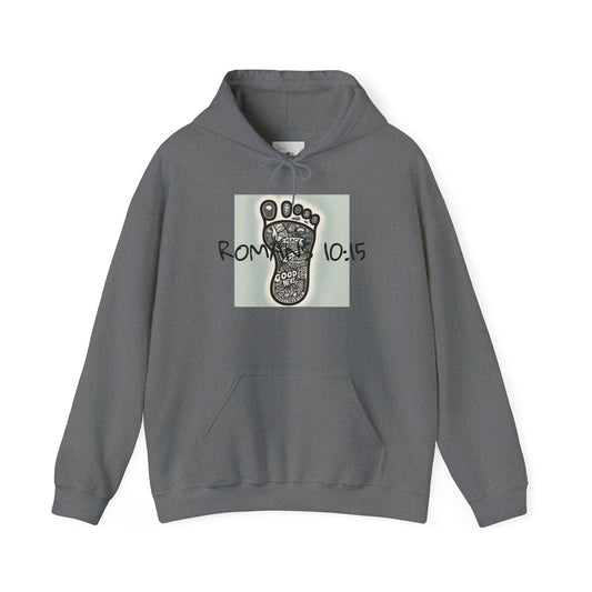 Inspirational Faith Hoodie - Romans 10:15