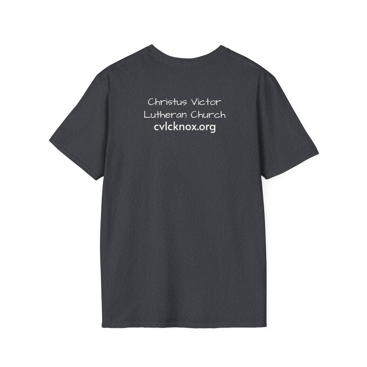 Inspirational Unisex Softstyle T-Shirt - "Love, Pray, Worship"