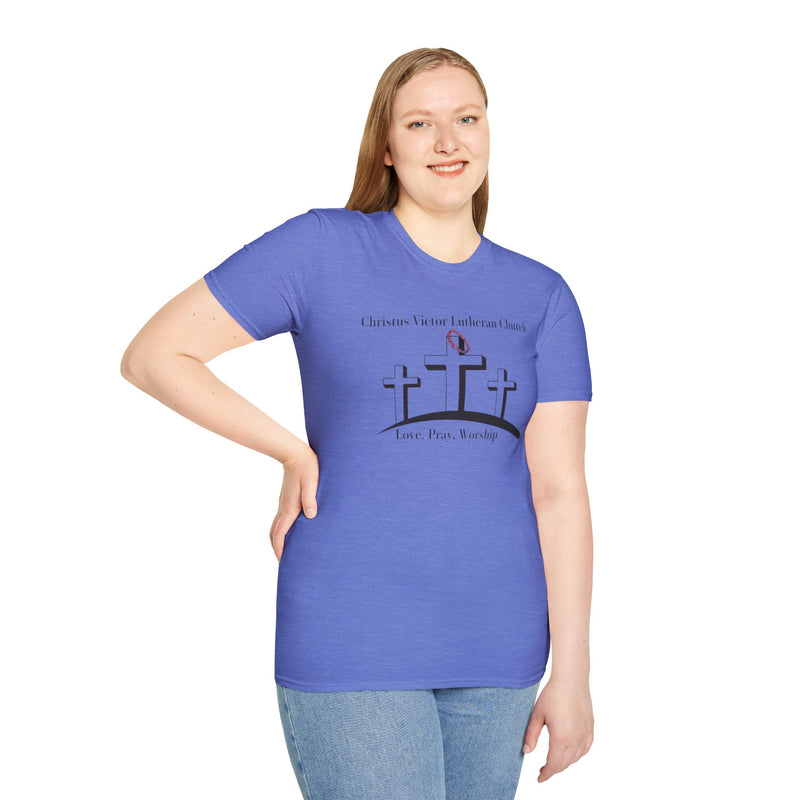 Faith-Inspired Unisex T-Shirt - Celebrate Worship, Casual Christian Apparel, Gift for Believers, Church Events, Everyday Wear