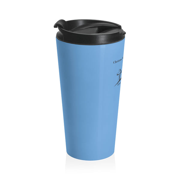 Faith-Inspired Travel Mug, Coffee Mug, Christian Gift, Religious Travel Cup, Church Appreciation, Love, Pray, Worship,