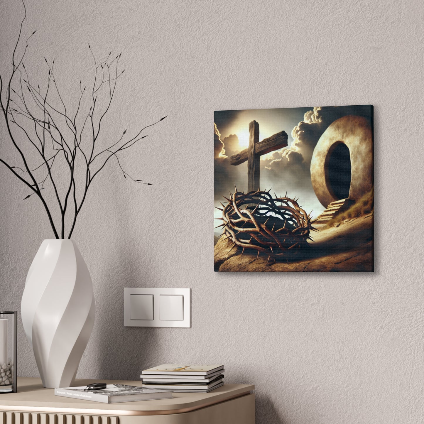 Inspirational Canvas Wall Art - Faith & Hope Design