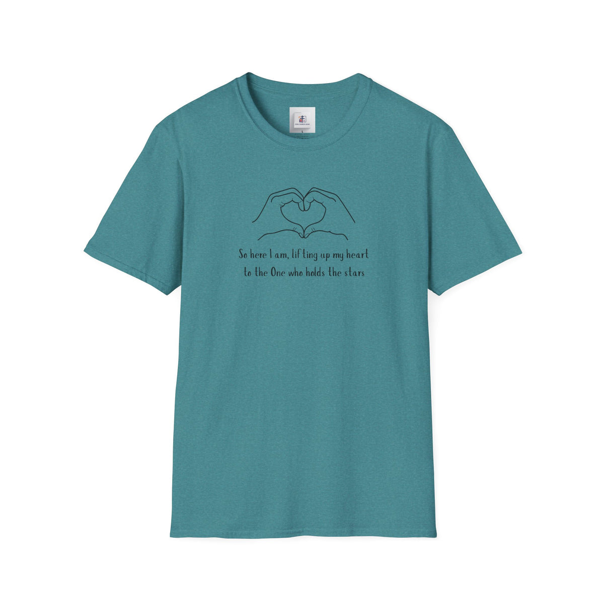 Heartfelt Unisex Softstyle T-Shirt – Inspirational Quote for Everyday Wear