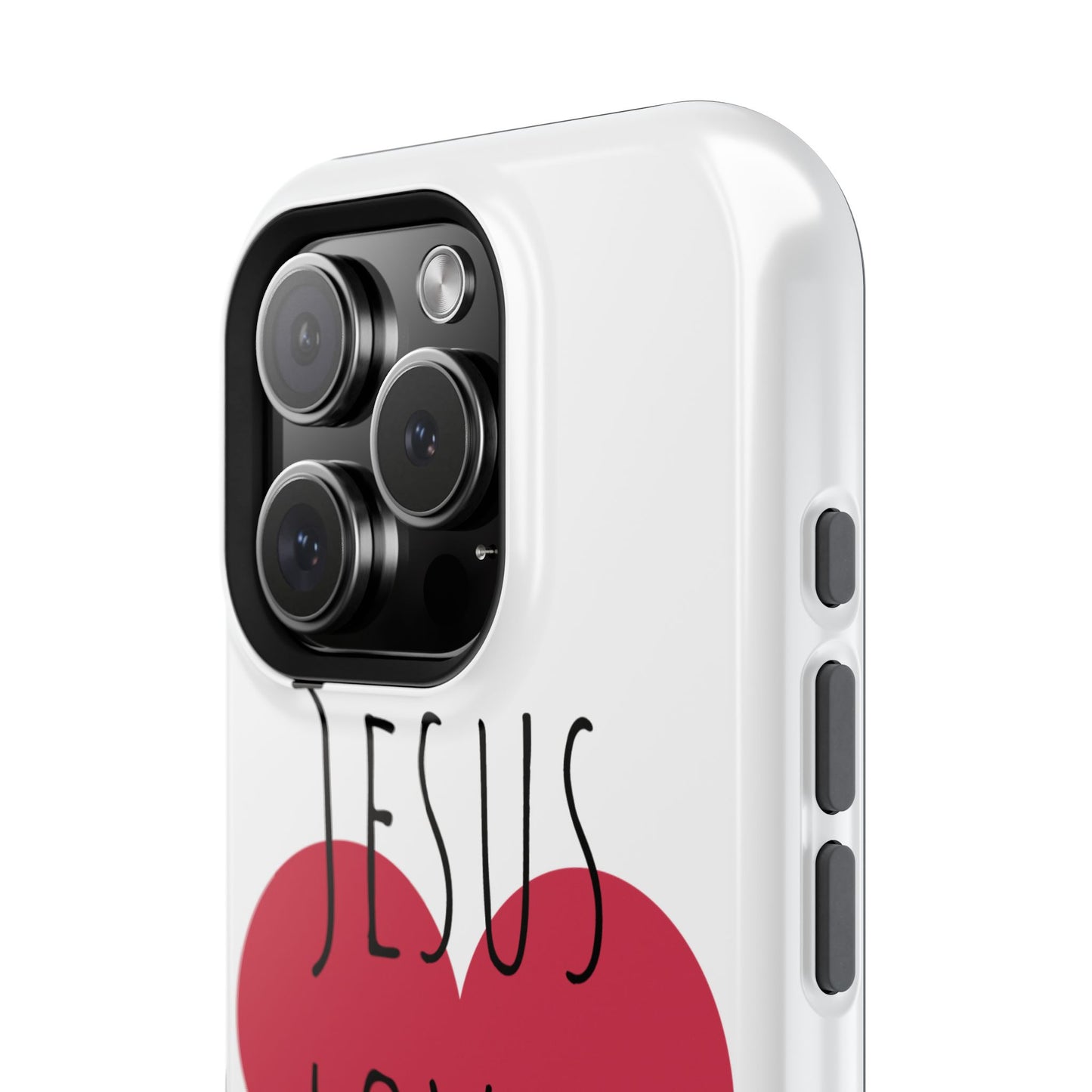 Jesus Love's You Impact-Resistant Phone Case | Durable Christian Accessories | Gift for Believers | Unique Faith-Based Tech Cover