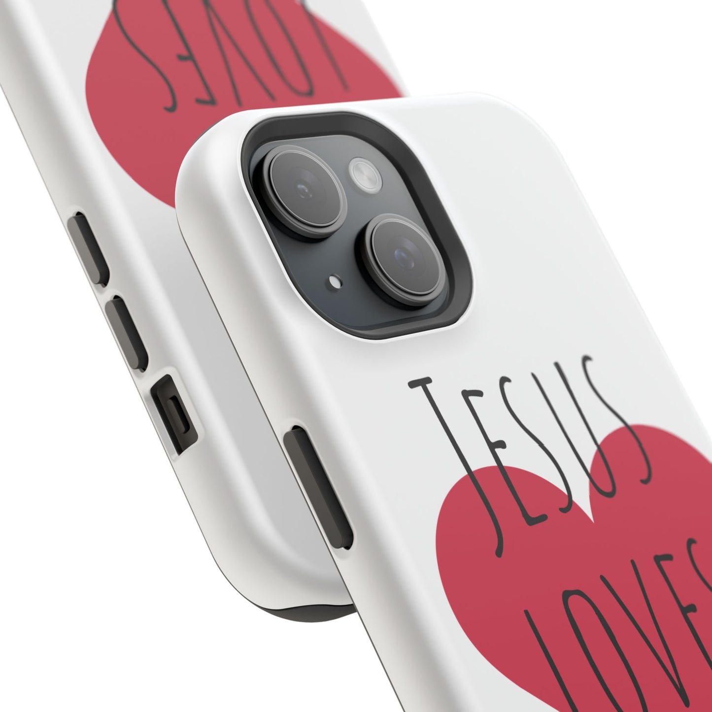 Jesus Love's You Impact-Resistant Phone Case | Durable Christian Accessories | Gift for Believers | Unique Faith-Based Tech Cover
