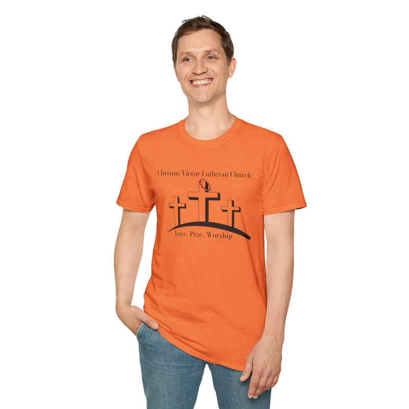 Faith-Inspired Unisex T-Shirt - Celebrate Worship, Casual Christian Apparel, Gift for Believers, Church Events, Everyday Wear
