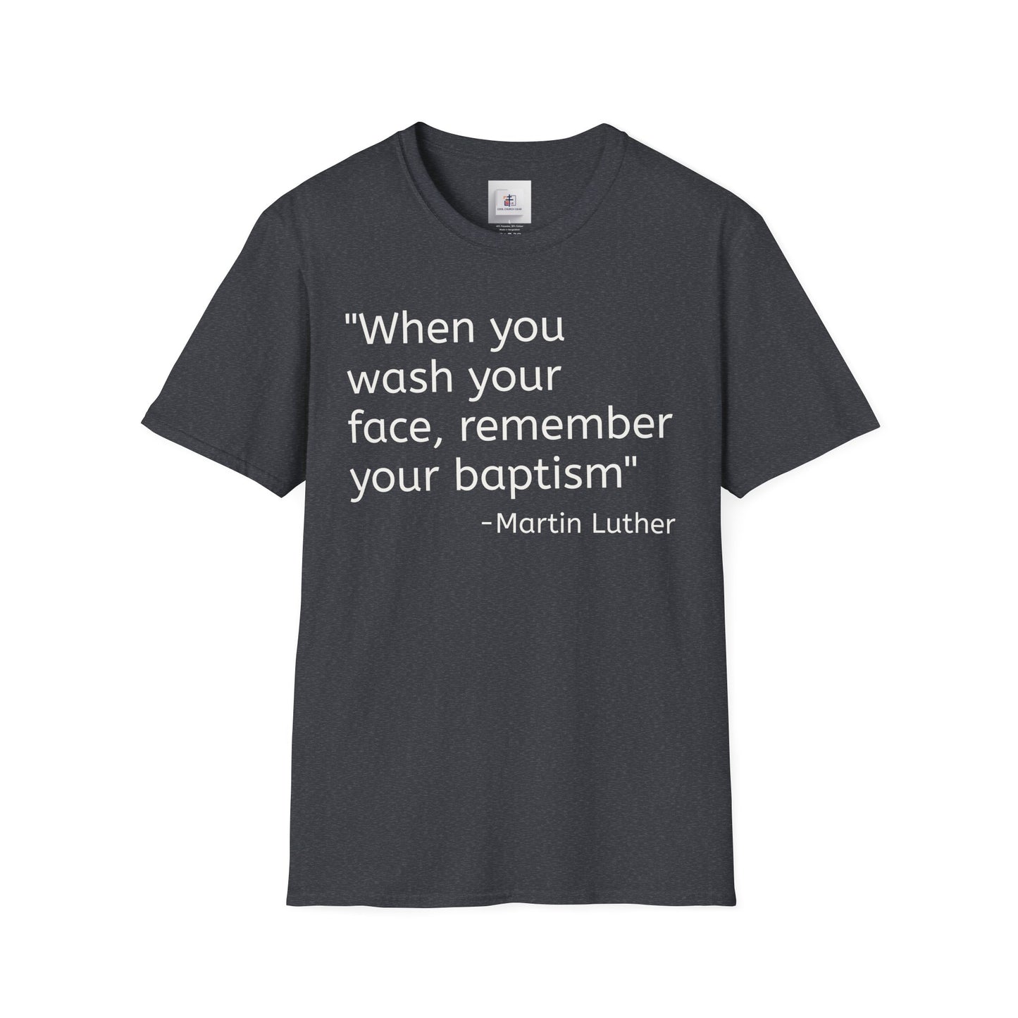 Martin Luther Quote Unisex Softstyle T-Shirt