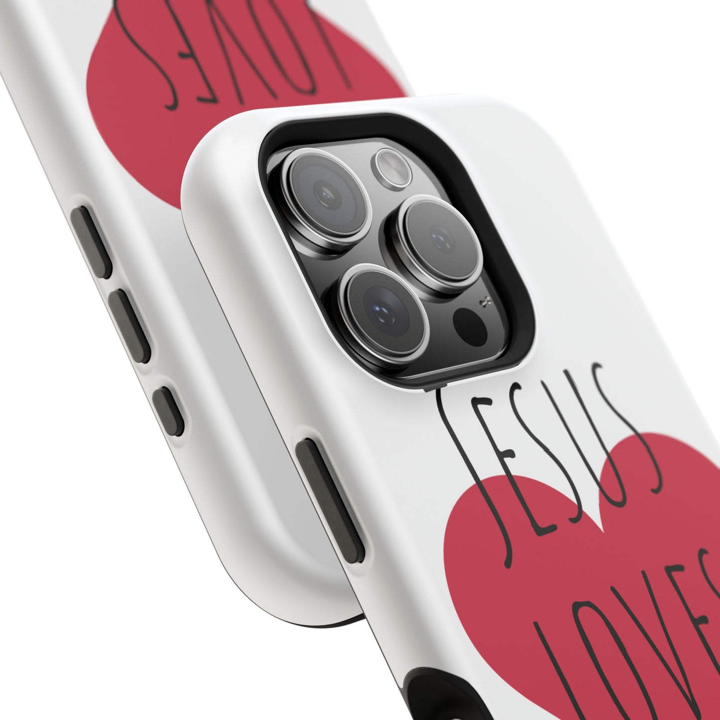 Jesus Love's You Impact-Resistant Phone Case | Durable Christian Accessories | Gift for Believers | Unique Faith-Based Tech Cover