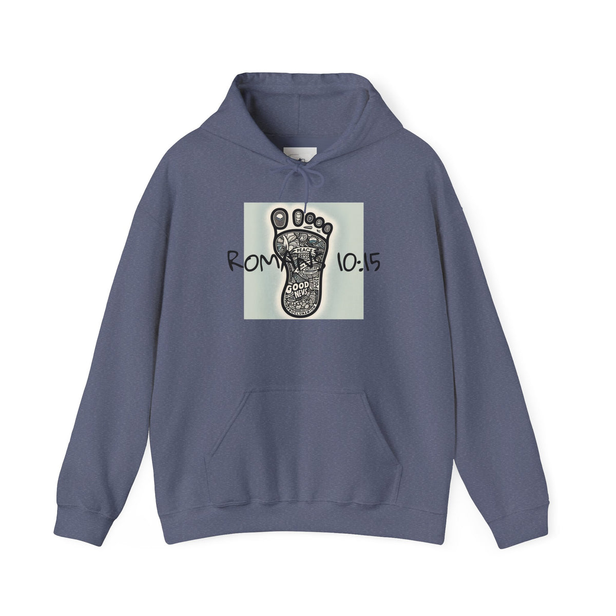 Inspirational Faith Hoodie - Romans 10:15