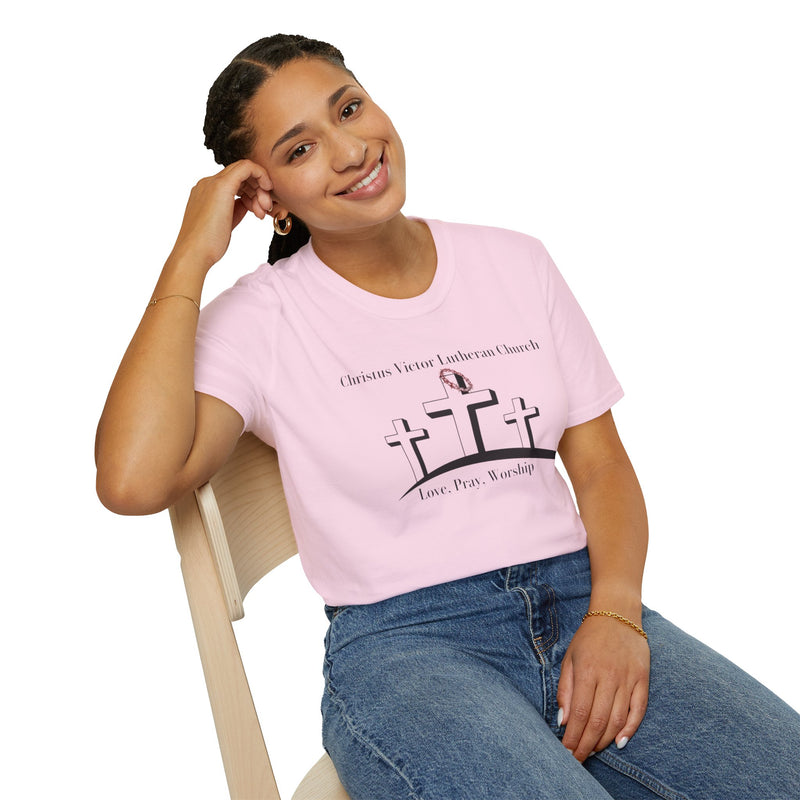 Faith-Inspired Unisex T-Shirt - Celebrate Worship, Casual Christian Apparel, Gift for Believers, Church Events, Everyday Wear