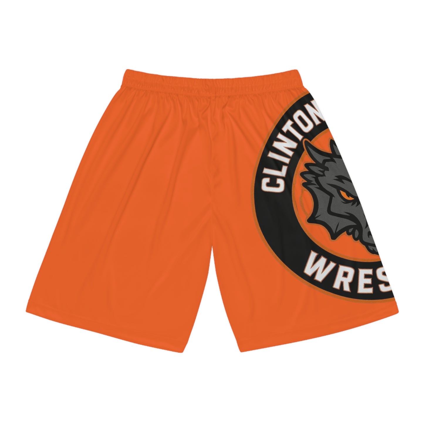 Clinton Dragons Wrestling Warm Up Shorts - Perfect for Athletes, Gym, Sports Events, Casual Wear, and Team Spirit!