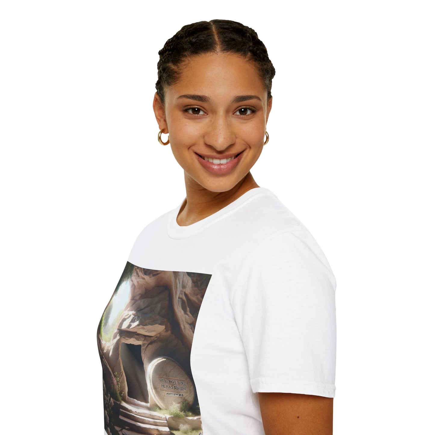 Inspirational Unisex Softstyle T-Shirt - Hope & Renewal Design