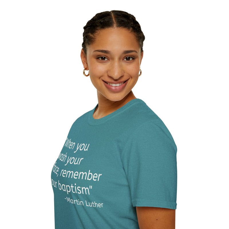 Martin Luther Quote Unisex Softstyle T-Shirt