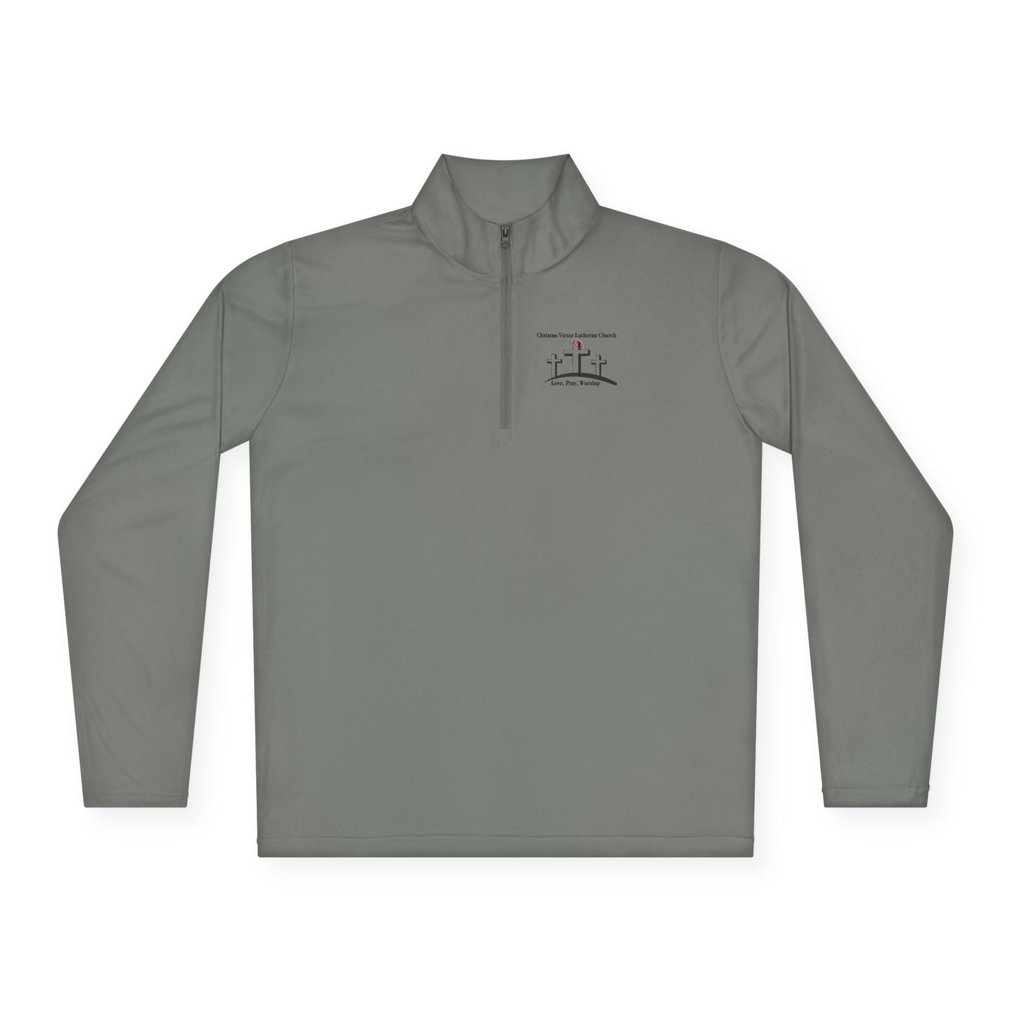 Christus Victor Unisex Quarter-Zip Pullover | Perfect for Workout & Casual Wear