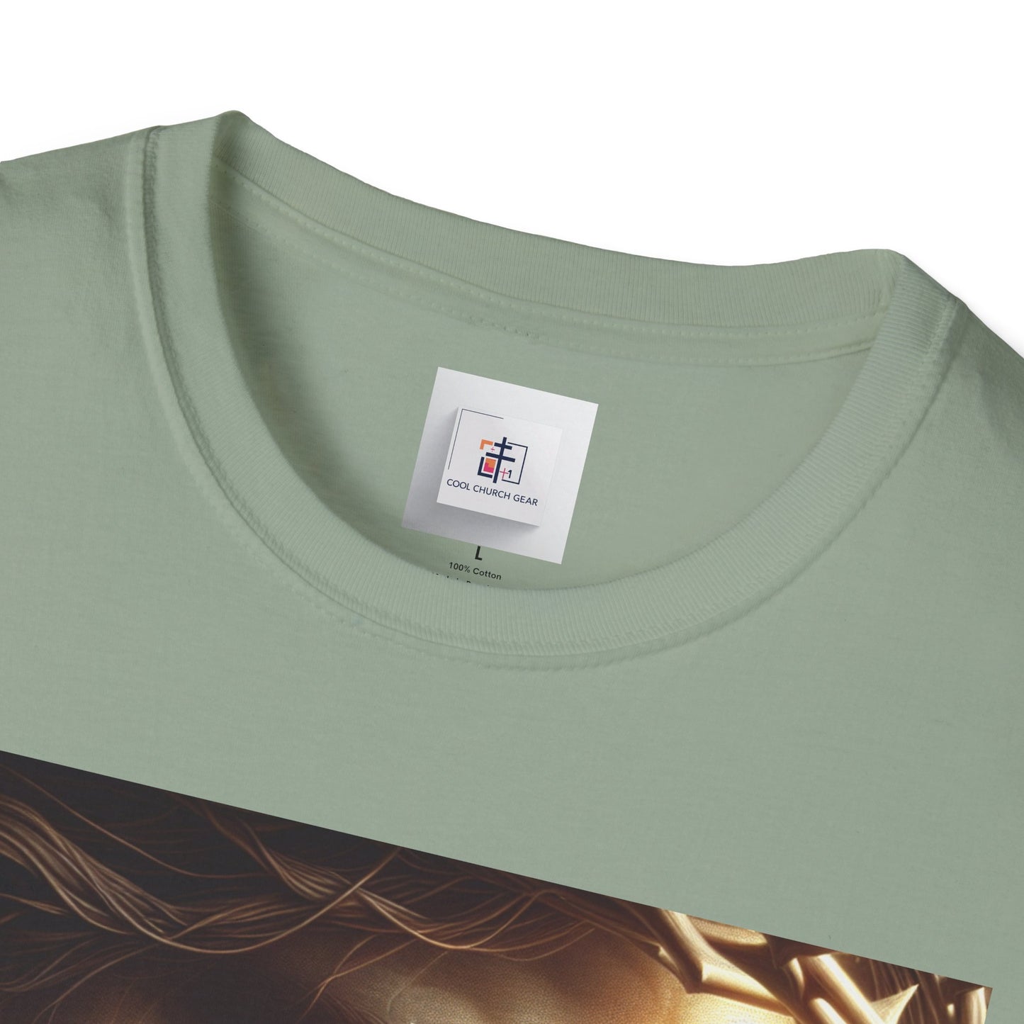 Inspirational Jesus Wept Unisex Softstyle T-Shirt