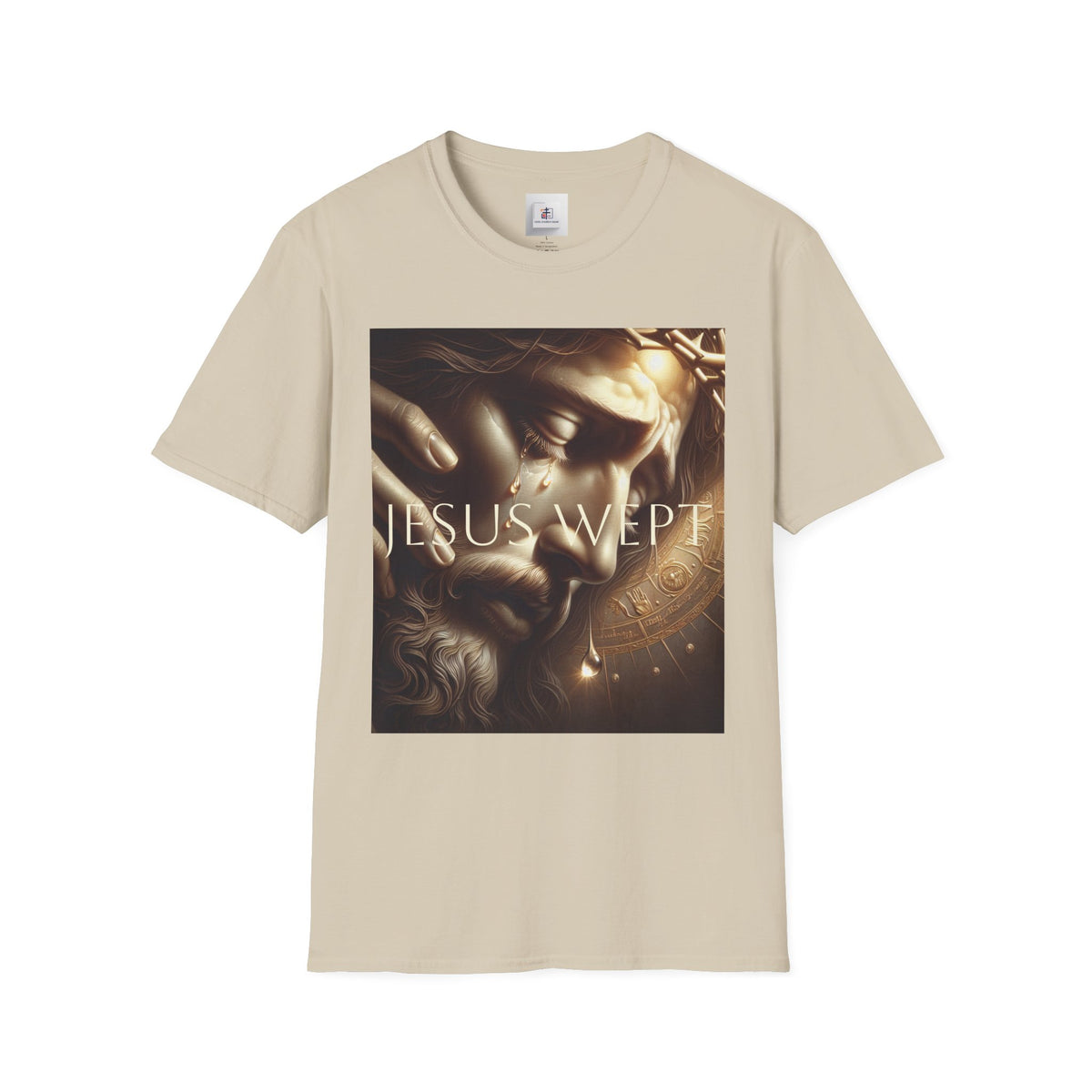 Jesus Wept T‑Shirt — Inspirational Religious Graphic Tee