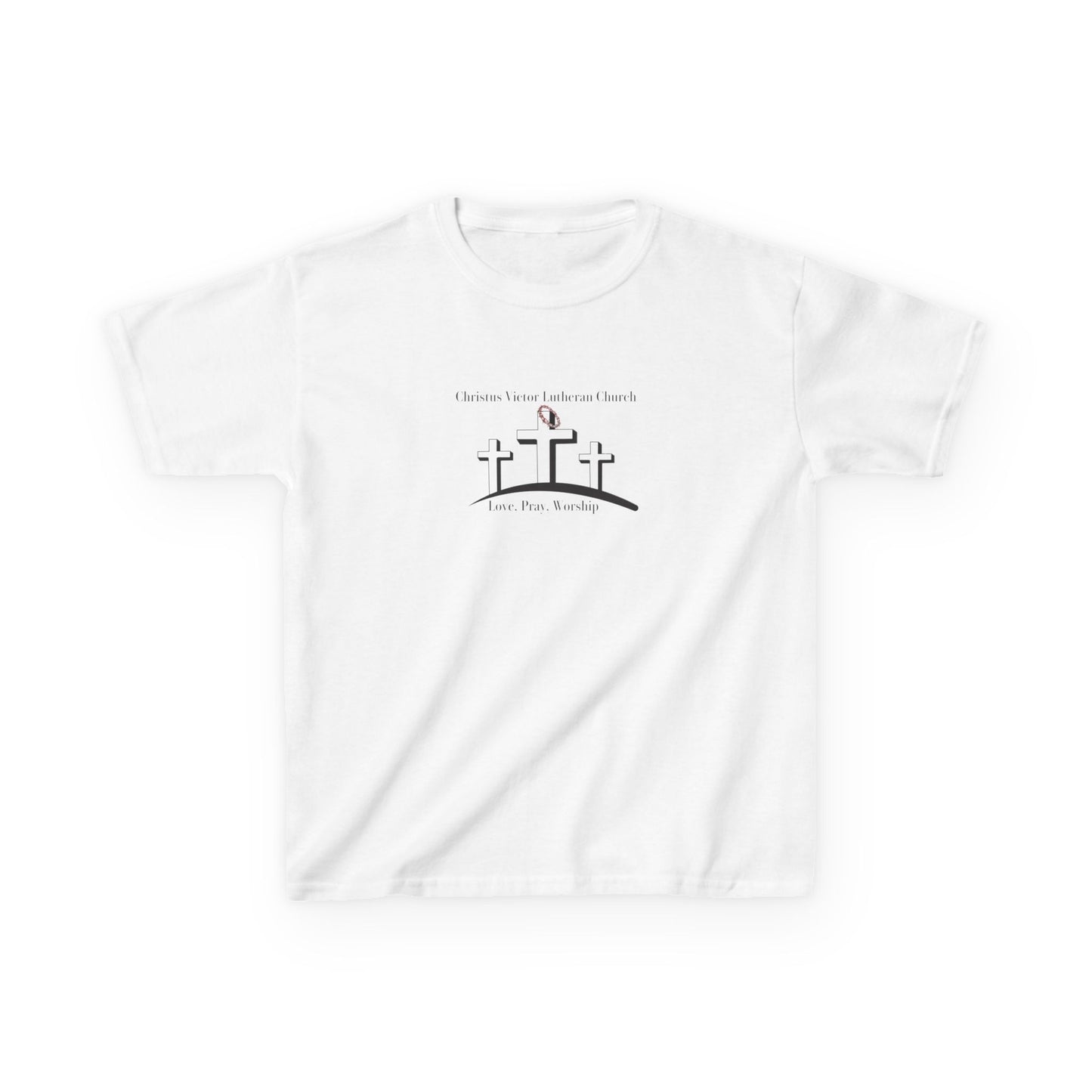 Kids Heavy Cotton™ Tee - Christus Victor Graphic T-Shirt