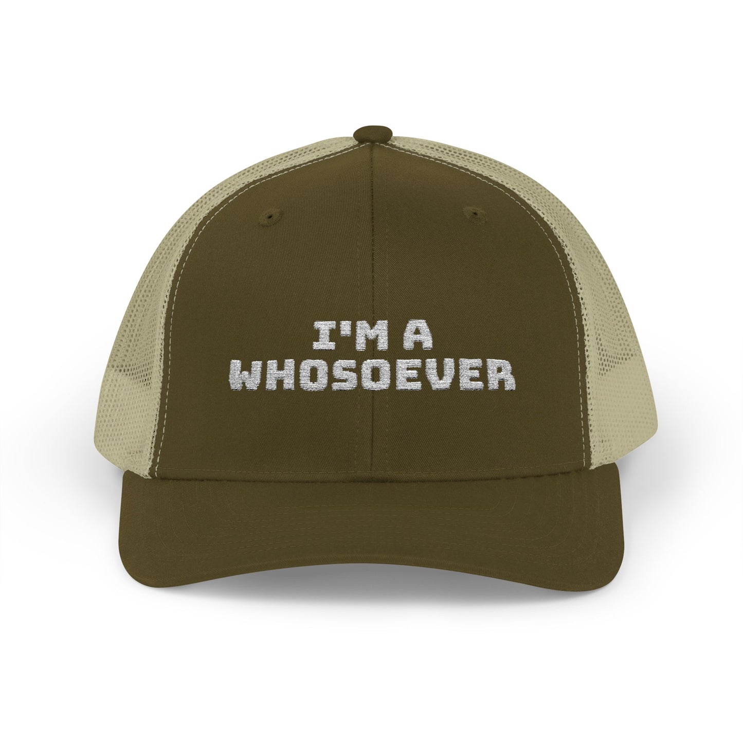 Snapback Cap - Whosoever Faith Trucker Hat - John 3:16