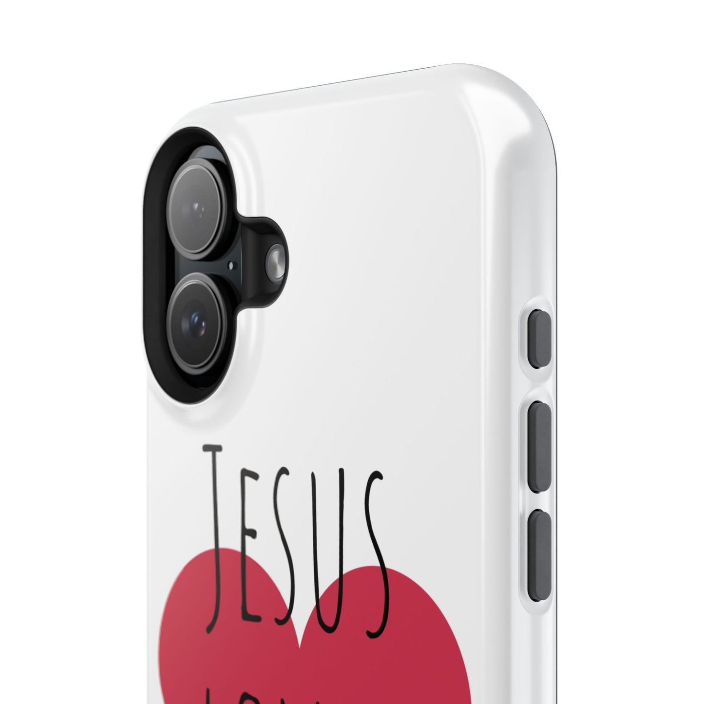 Jesus Love's You Impact-Resistant Phone Case | Durable Christian Accessories | Gift for Believers | Unique Faith-Based Tech Cover