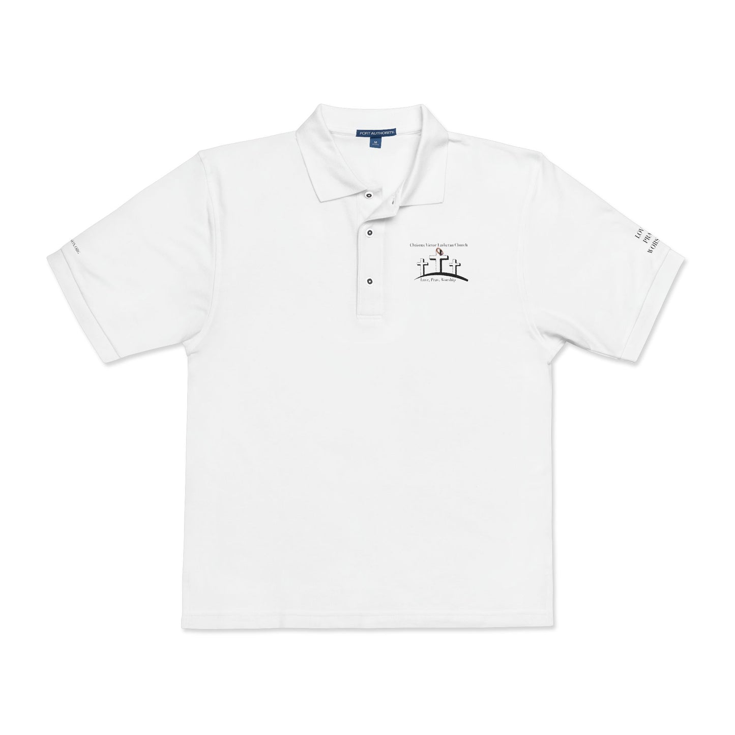 Embroidered Unisex Polo Shirt - Stylish Casual Wear for Everyday Comfort