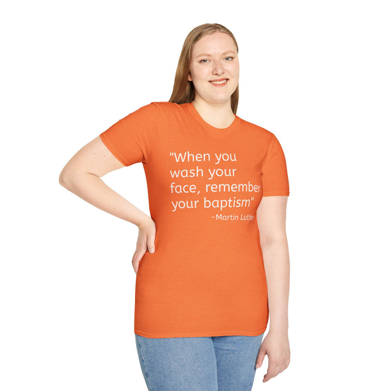 Martin Luther Quote Unisex Softstyle T-Shirt