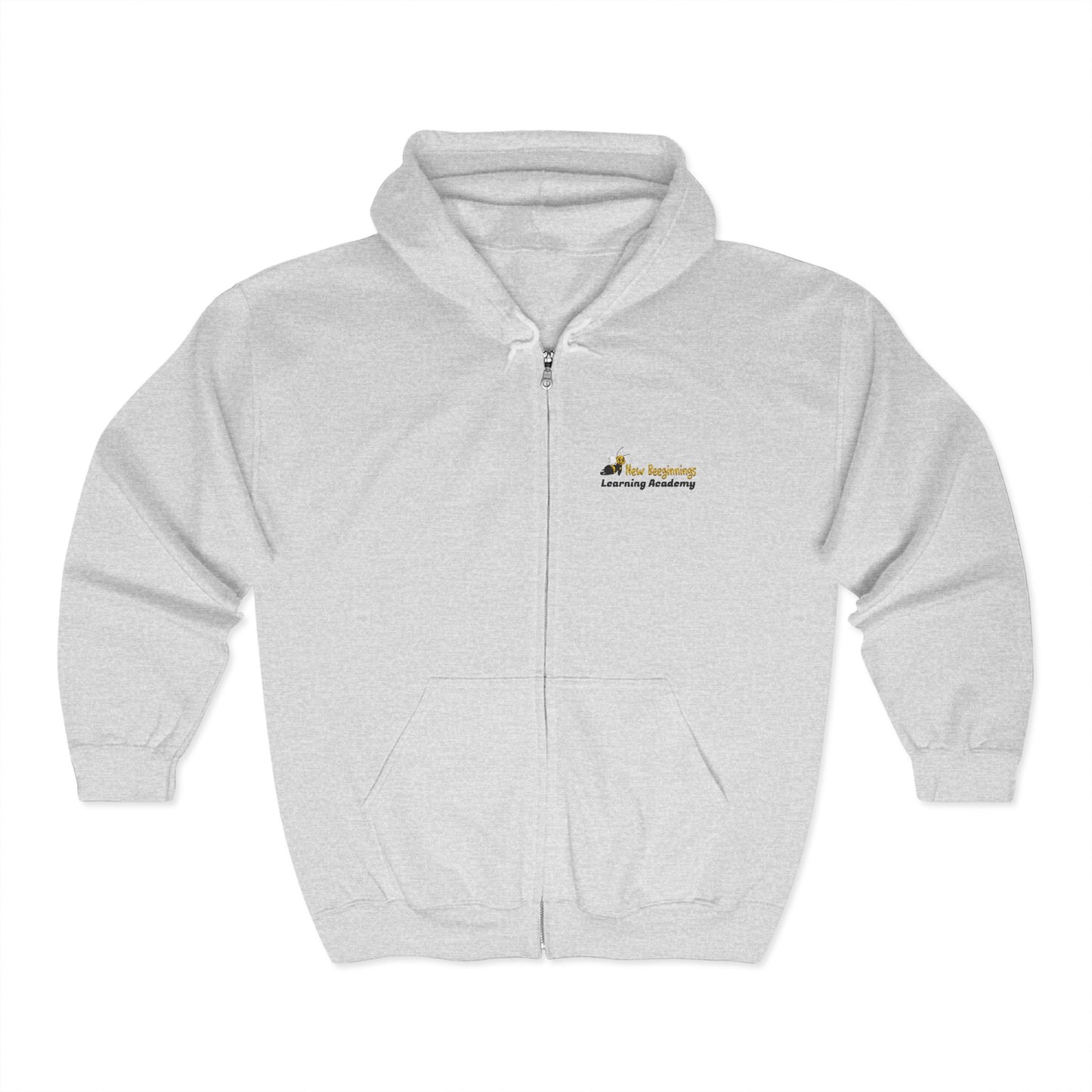 Cozy Unisex Zip-Up Hoodie | New Beeginnings