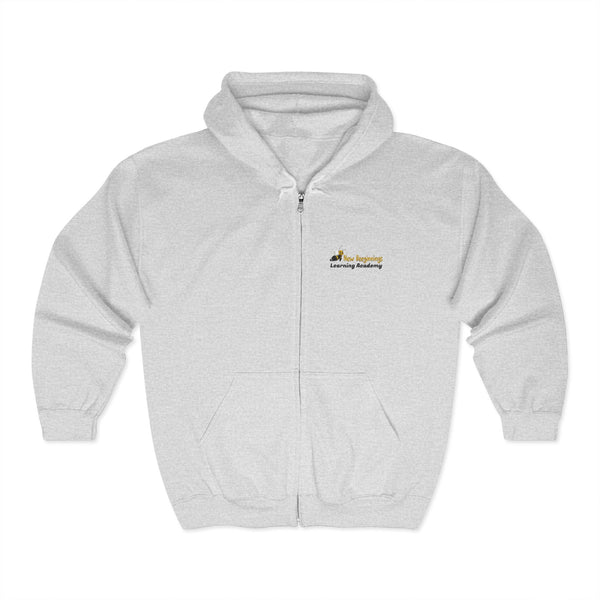 Cozy Unisex Zip-Up Hoodie | New Beeginnings