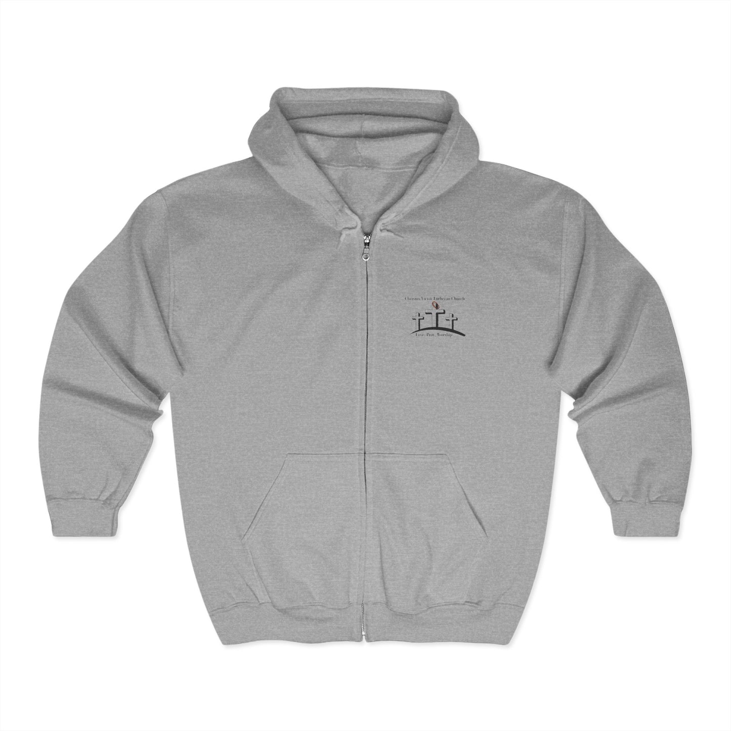 Cozy Unisex Zip Hoodie with Minimalist Design, Comfortable Outerwear for All Seasons, Casual Style, Perfect Gift for Friends and [...]