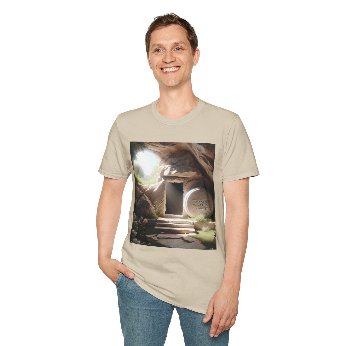 Inspirational Unisex Softstyle T-Shirt - Hope & Renewal Design