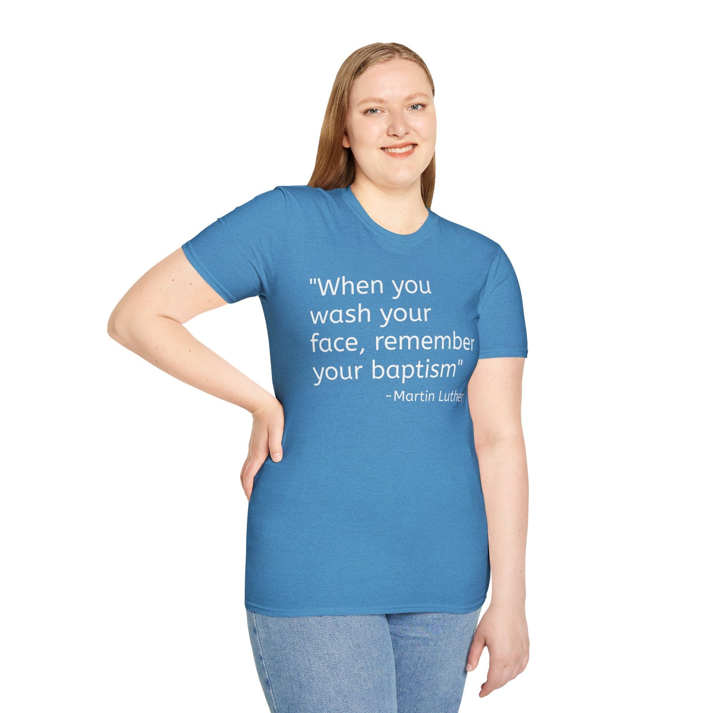Martin Luther Quote Unisex Softstyle T-Shirt
