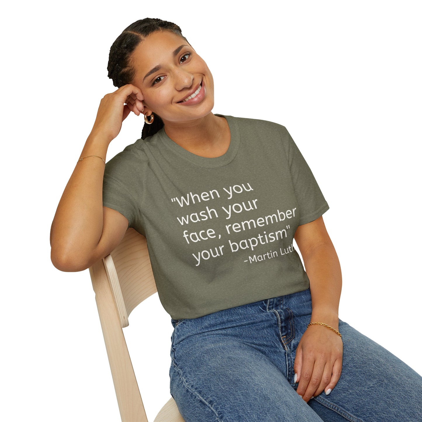 Martin Luther Quote Unisex Softstyle T-Shirt