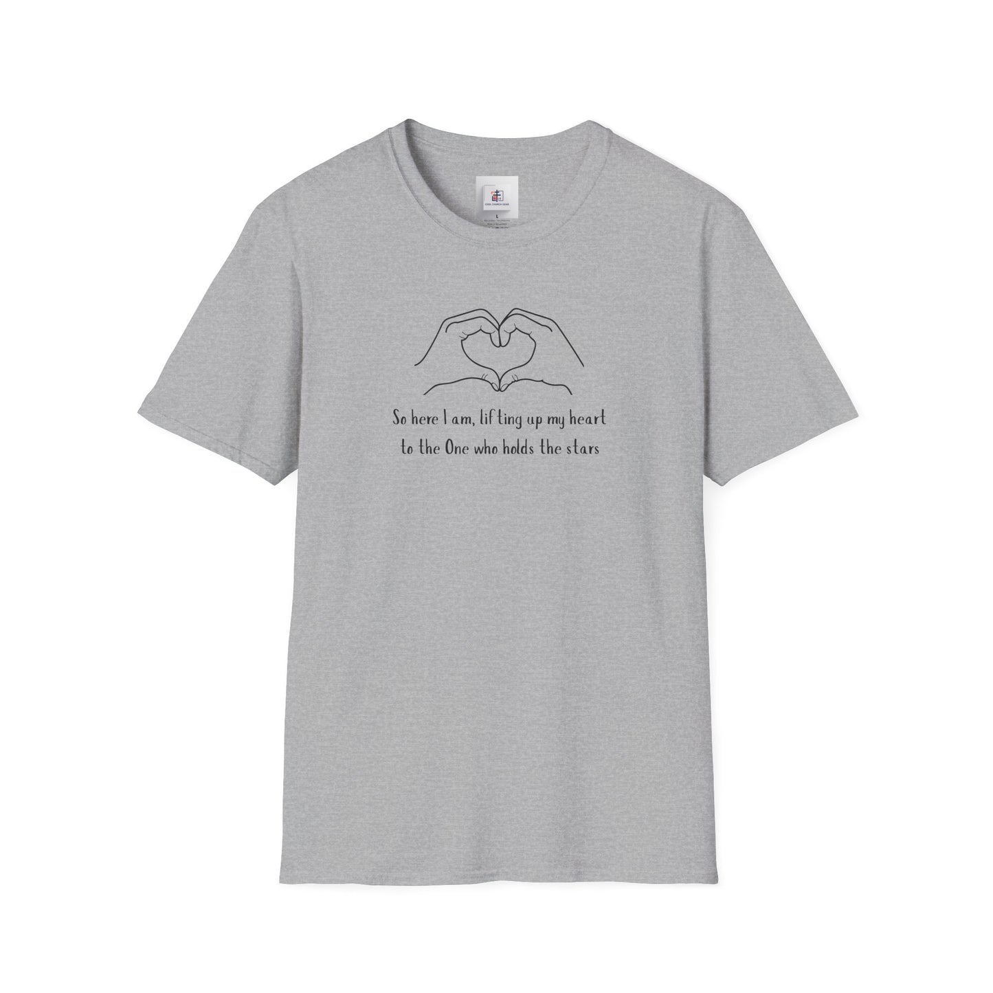 Heartfelt Unisex Softstyle T-Shirt – Inspirational Quote for Everyday Wear