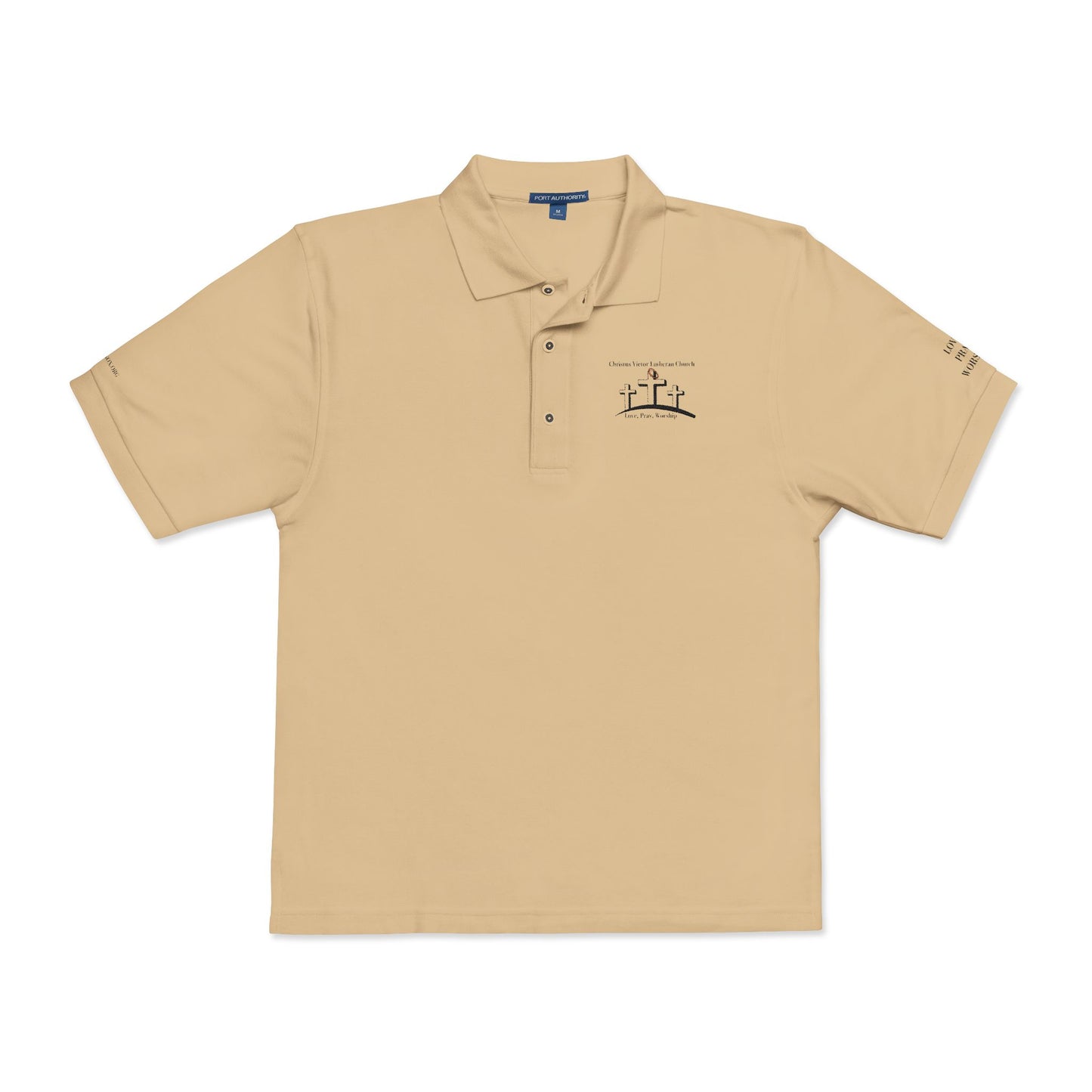 Embroidered Unisex Polo Shirt - Stylish Casual Wear for Everyday Comfort