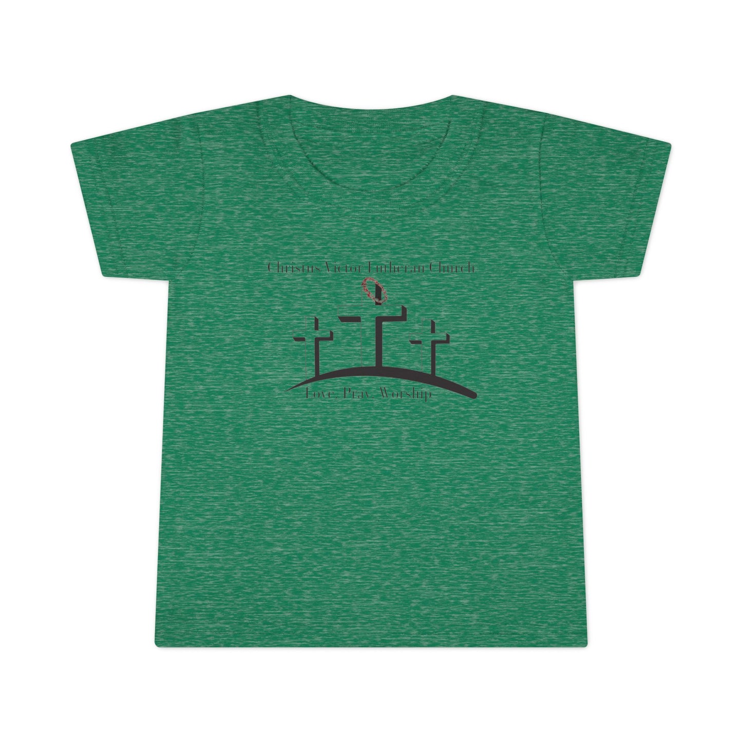 Toddler T-Shirt - Faith and Worship Design