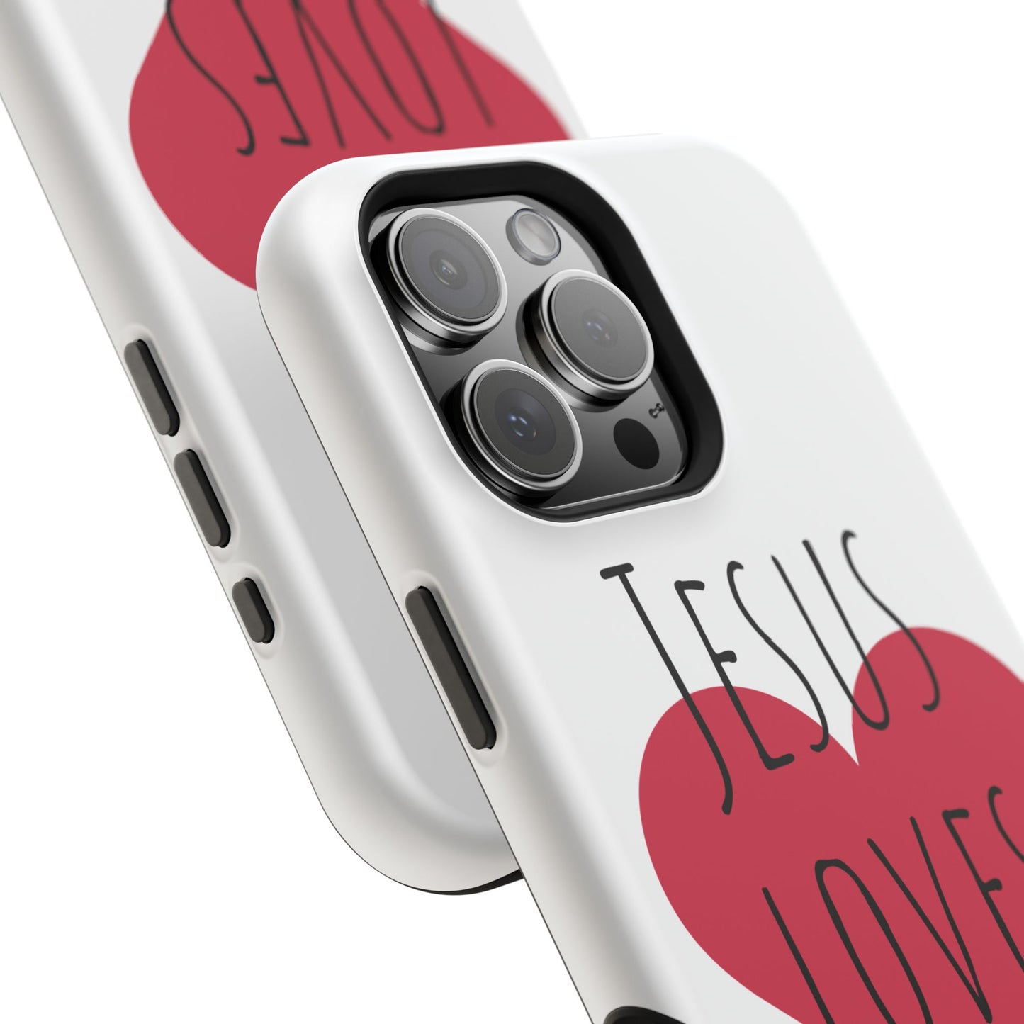 Jesus Love's You Impact-Resistant Phone Case | Durable Christian Accessories | Gift for Believers | Unique Faith-Based Tech Cover