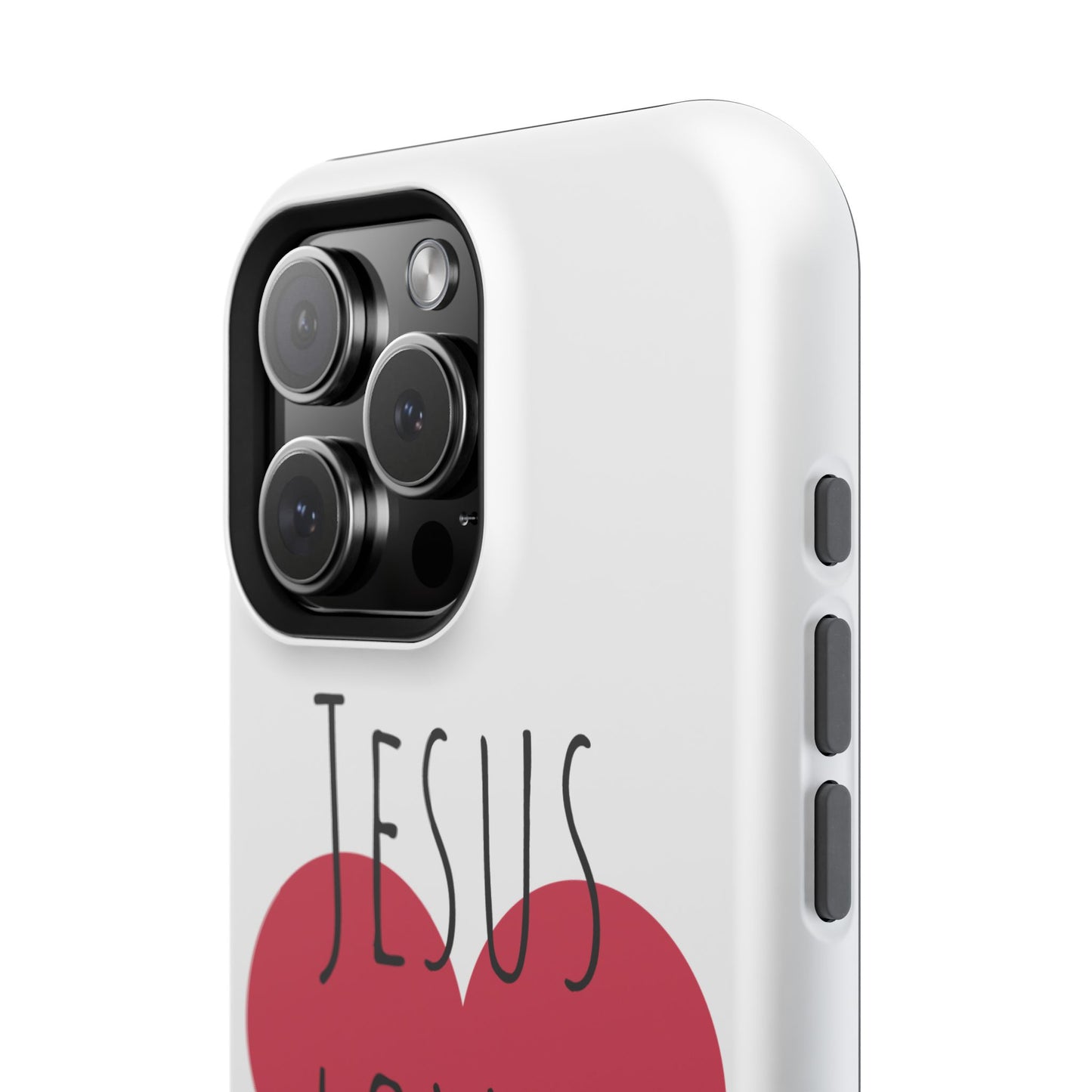 Jesus Love's You Impact-Resistant Phone Case | Durable Christian Accessories | Gift for Believers | Unique Faith-Based Tech Cover