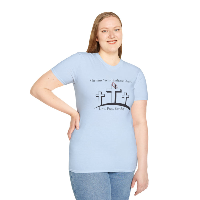 Faith-Inspired Unisex T-Shirt - Celebrate Worship, Casual Christian Apparel, Gift for Believers, Church Events, Everyday Wear