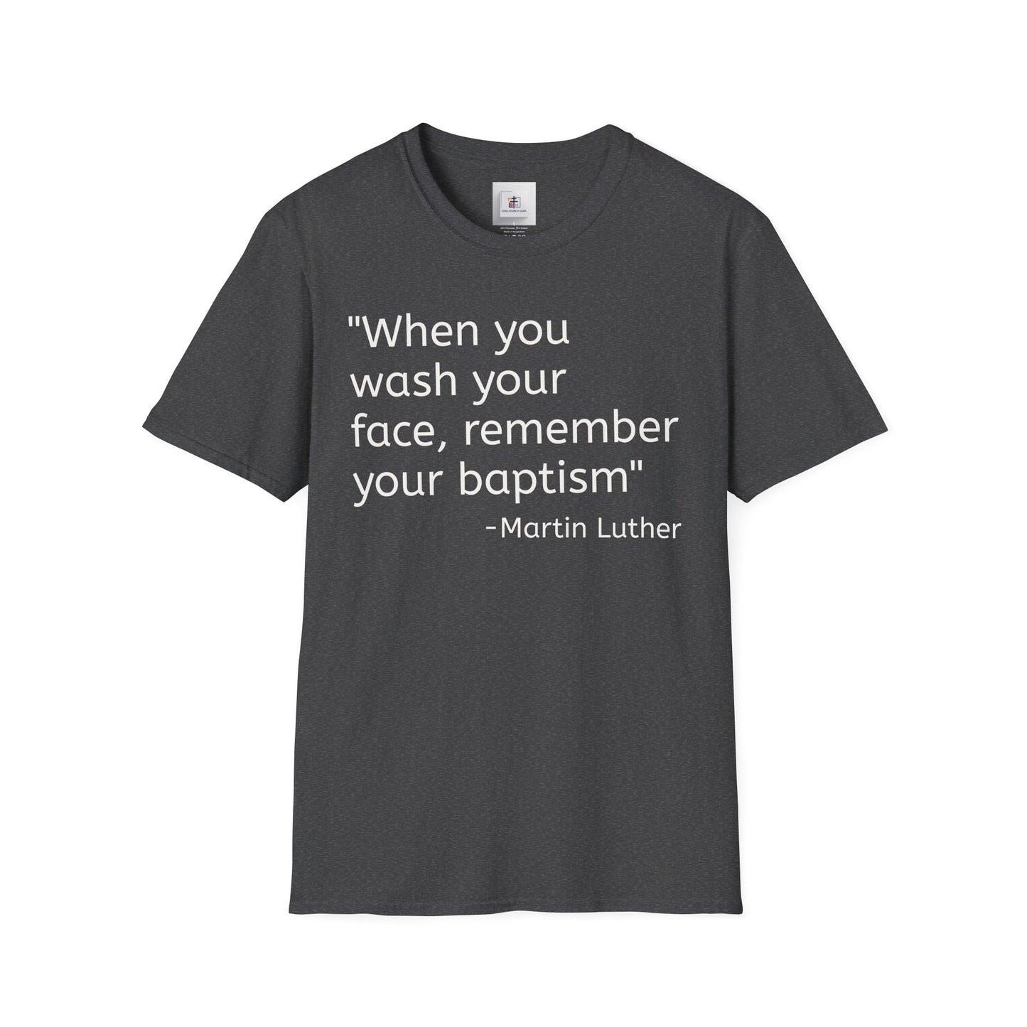 Martin Luther Quote Unisex Softstyle T-Shirt