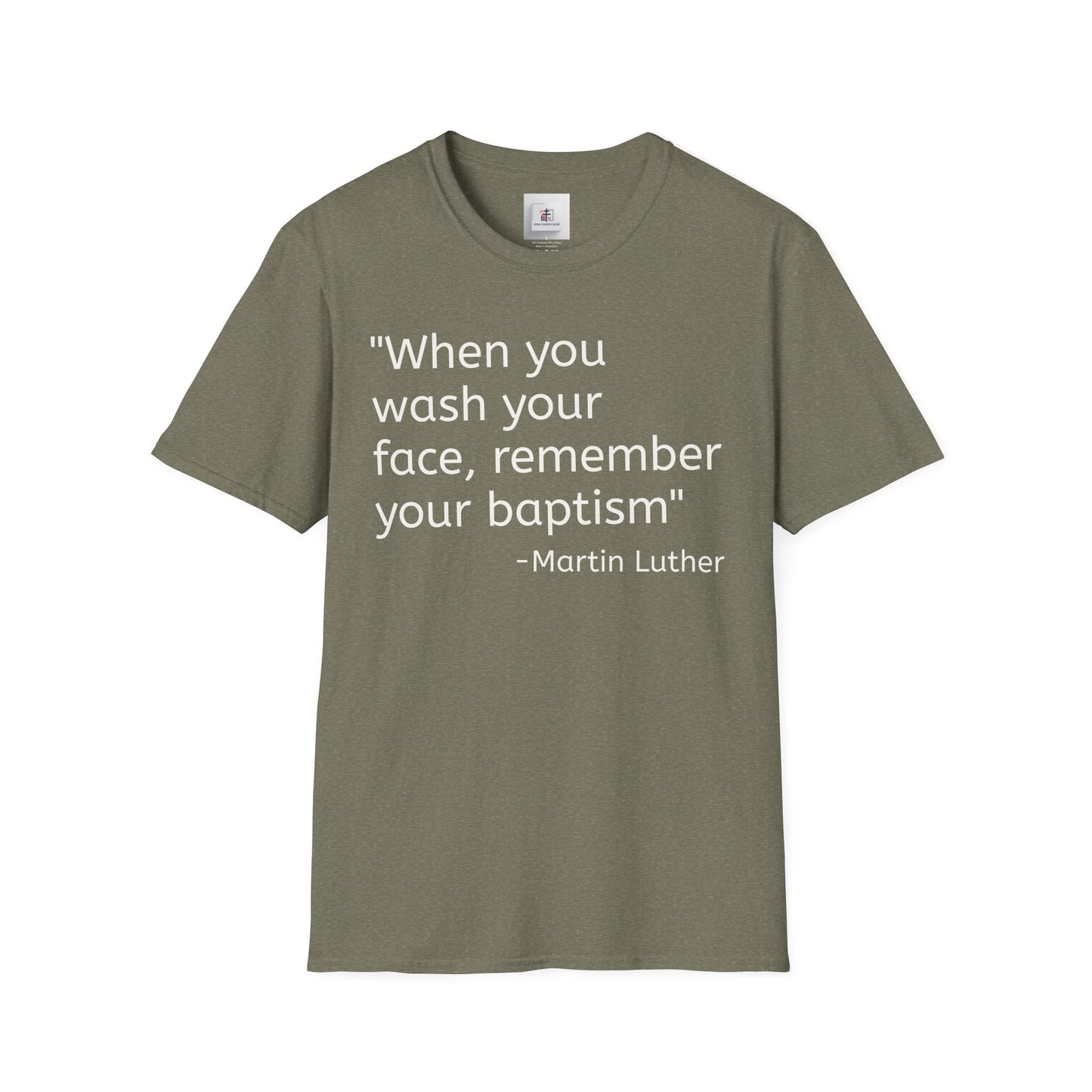 Martin Luther Quote Unisex Softstyle T-Shirt