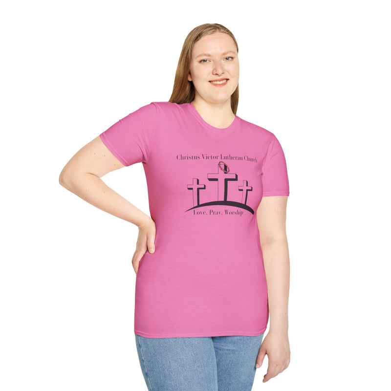 Faith-Inspired Unisex T-Shirt - Celebrate Worship, Casual Christian Apparel, Gift for Believers, Church Events, Everyday Wear