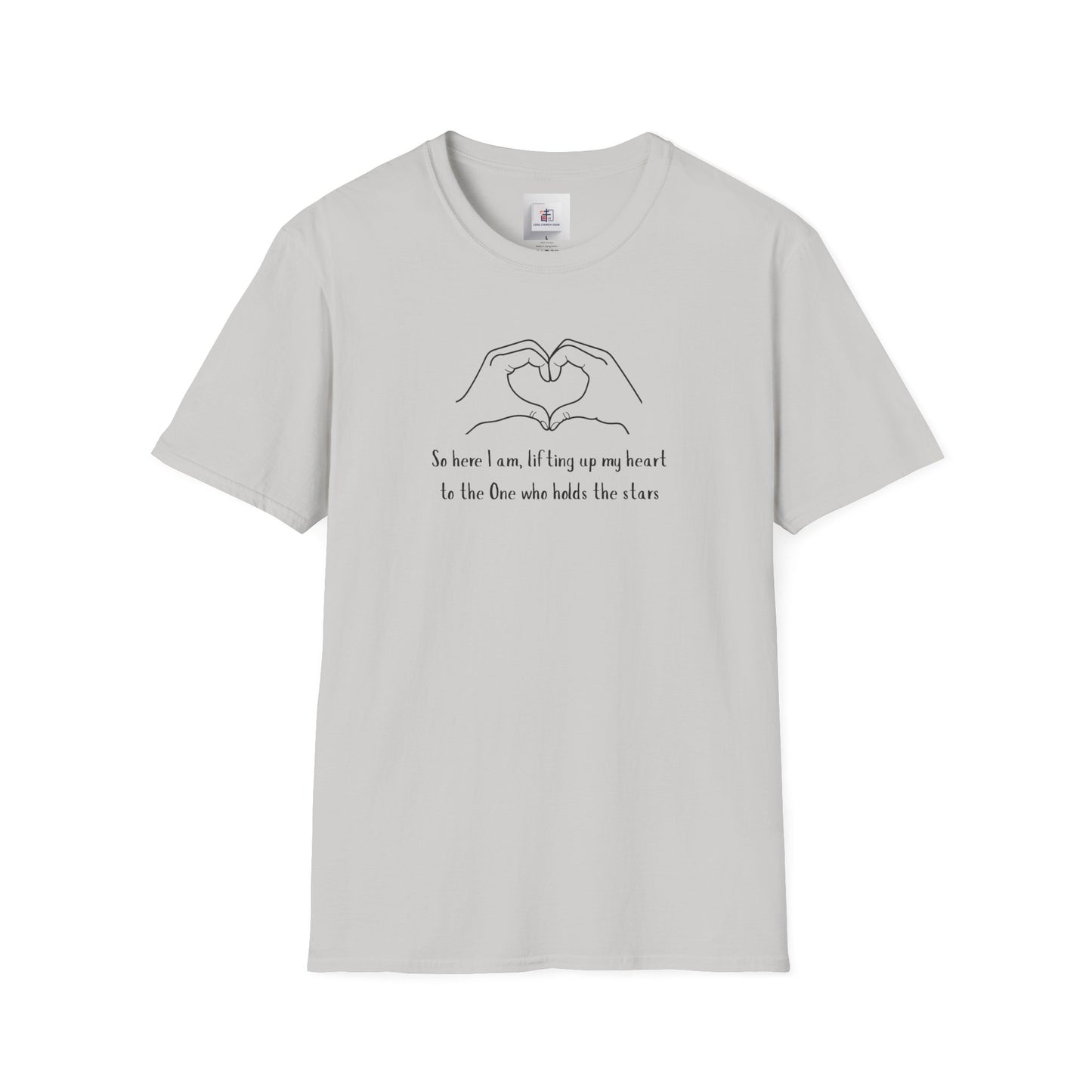 Heartfelt Unisex Softstyle T-Shirt – Inspirational Quote for Everyday Wear