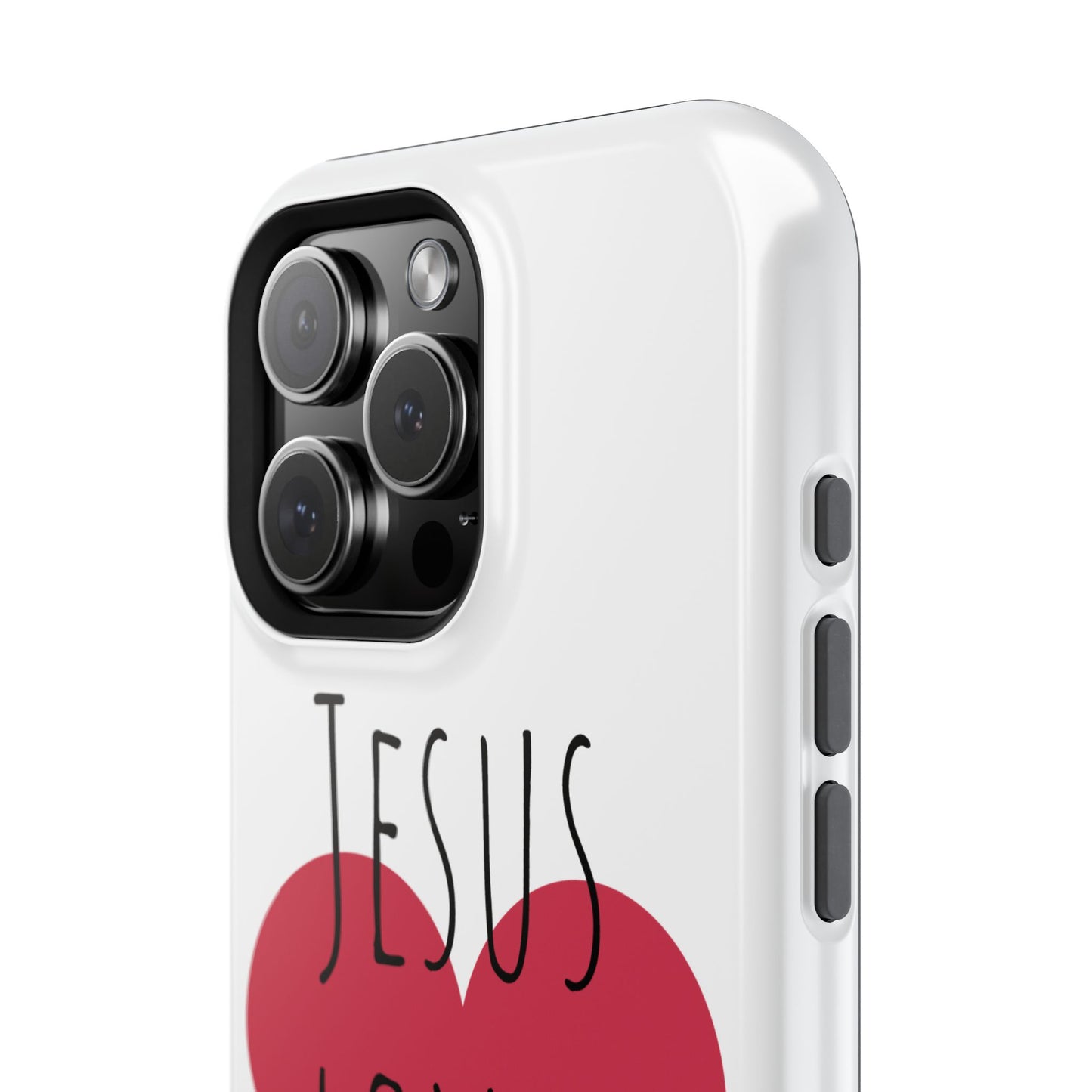 Jesus Love's You Impact-Resistant Phone Case | Durable Christian Accessories | Gift for Believers | Unique Faith-Based Tech Cover