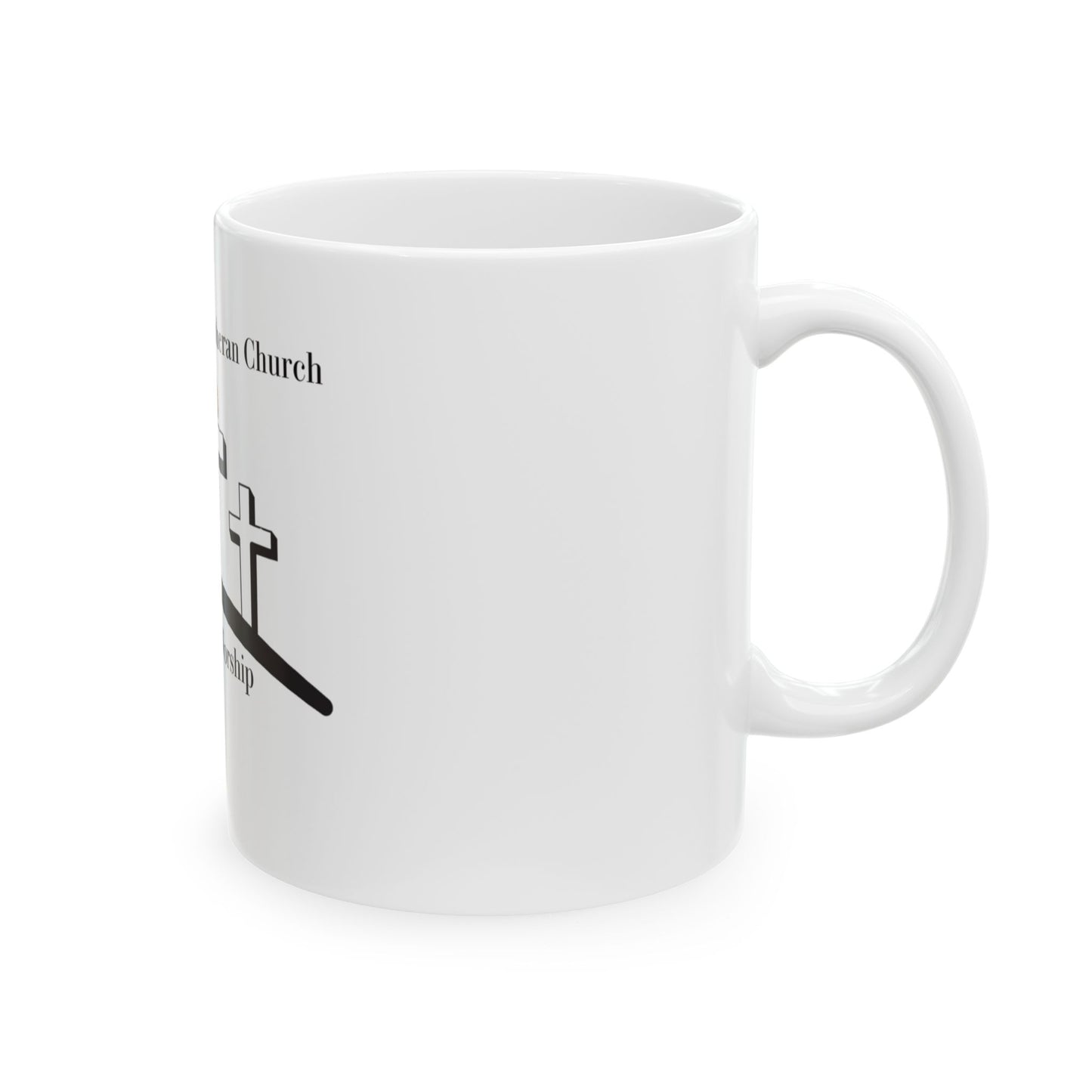 Ceramic Mug - Love, Pray, Worship | Christus Victor Lutheran Church