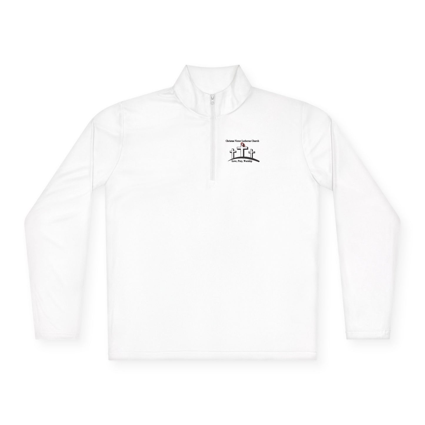 Christus Victor Unisex Quarter-Zip Pullover | Perfect for Workout & Casual Wear