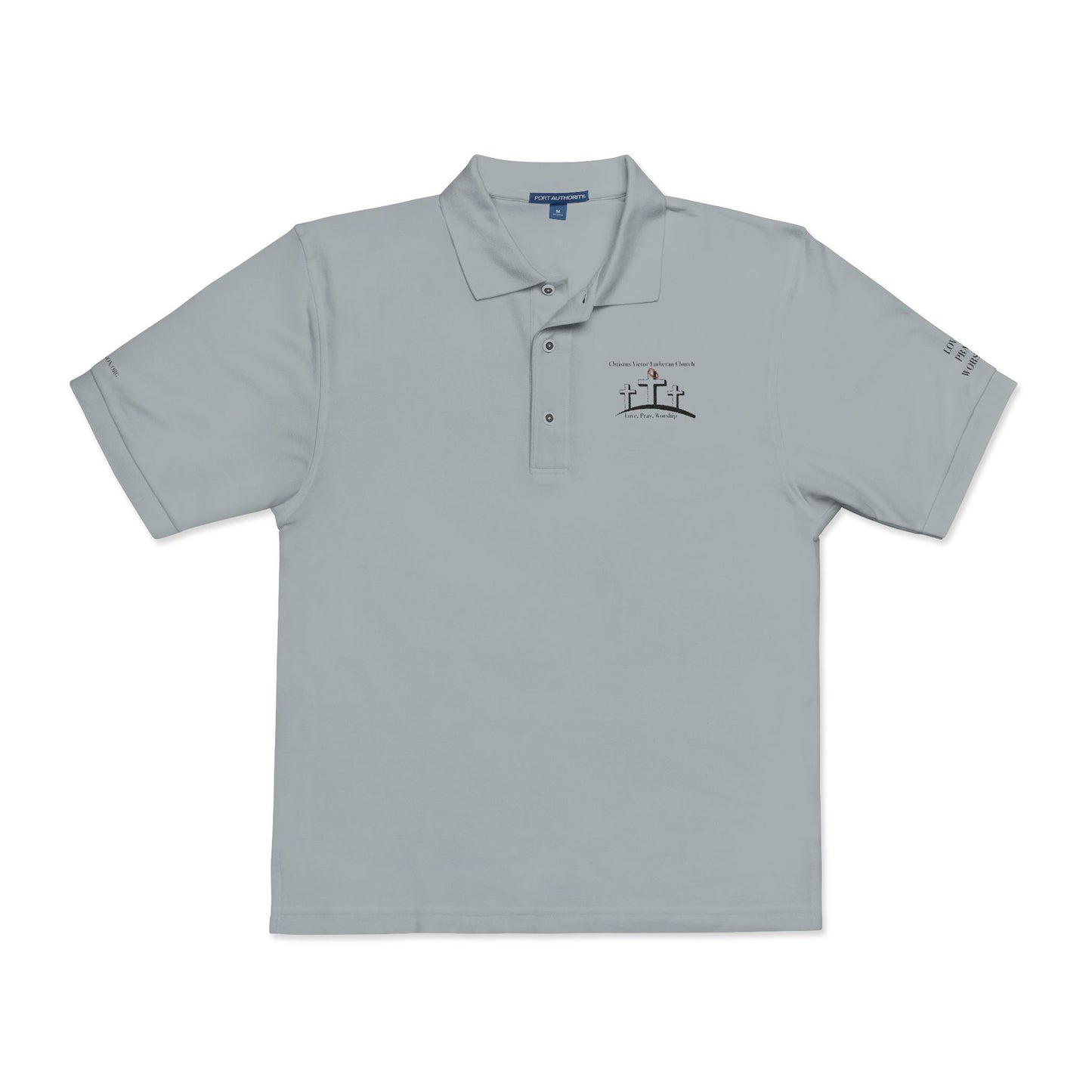 Embroidered Unisex Polo Shirt - Stylish Casual Wear for Everyday Comfort